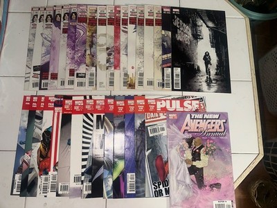 Jessica Jones 1-18,Pulse 1-14 (#13 1st baby) New Avengers Annual 1 Alias Run Lot