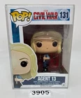 Funko Pop! Marvel Civil War Captain America AGENT 13 # 131 Vinyl Figure