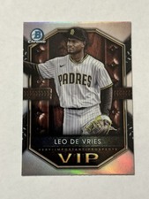 Leo De Vries VIP - 2025 Bowman Chrome Baseball Very Important Prospects #VIP-14 