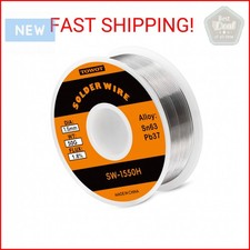 TOWOT 63-37 High Purity Tin Lead Rosin Core Solder Wire for Electrical Soldering