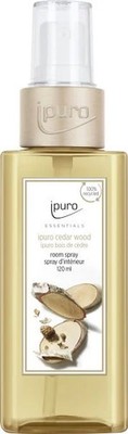 ipuro ESSENTIALS Raumspray Cedar Wood 120 ml Lufterfrischer Duftspray Raumduft