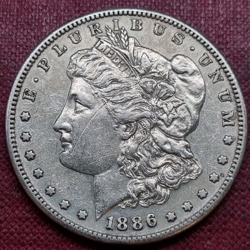 1886 S Morgan Dollar 1$ AU #98379 | eBay