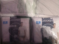Jockey T-Shirts for Men - Crew Neck Undershirts Cotton Men's T-Shirts - 3 Pack