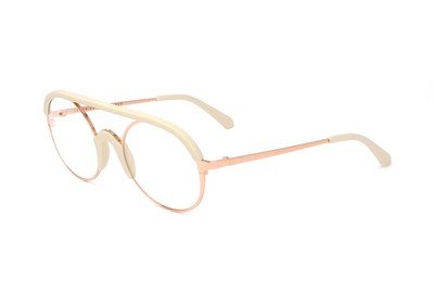 Veronika Wildgruber NEO W070  GOLD/IVORY 54/23/145 Damen Brillen