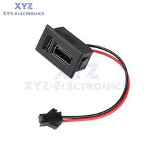 Waterproof Connector USB Type-C Female Charging Socket Lamp Charging Socket