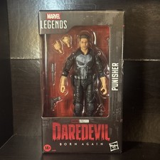 Hasbro Marvel Legends Daredevil Born Again Punisher 6” Figura Netflix Totalmente Nueva