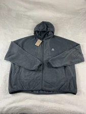 Nike ACG Wolf Tree Therma-Fit Full Zip Hoodie DN3916-070 Grey Men's Sz 2XL