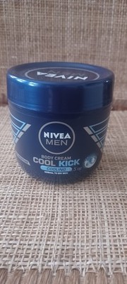 NIVEA Men Cool Kick Body Cream Menthol Moisturizer 400ml Normal to Dry Skin