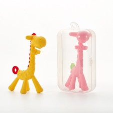 Giraffe Baby Teether Molar Stick Toy