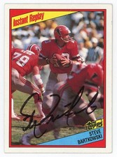 Steve Bartkowski-Signed 1984 Topps #213 Trading Card (Falcons)