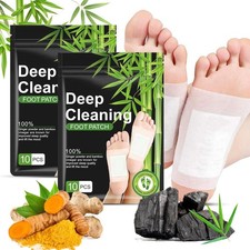 Deep Cleaning Foot Pads with Bamboo Vinegar Ginger Powder for Daily Foot Comfort