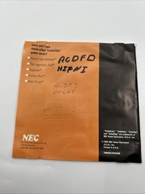 Dungeon Explorer (TurboGrafx-16, 1989) Complete w/ Case & Manual Tested *Smoker*