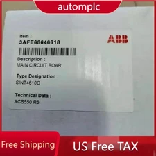 3AFE68646618 ABB SINT4610C Circuit Board Brand New in Box!SINT-4610C