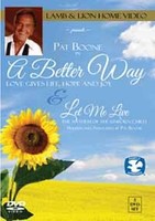 Pat Boone - A Better Way - Let Me Live - Dvd - G3Z