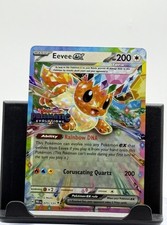 Eevee ex 075/131 Prismatic Evolutions Stamped Promo Holo Tera Pokemon NM/M