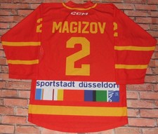 Maglia Shirt Trikot Ice Hockey Ghiaccio Sport Deg Düsseldorf Magizov 2 Tg. M