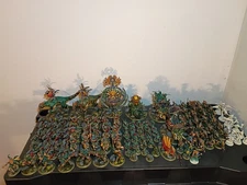 seraphon age of sigmar painted army table ready lizardmen warhammer