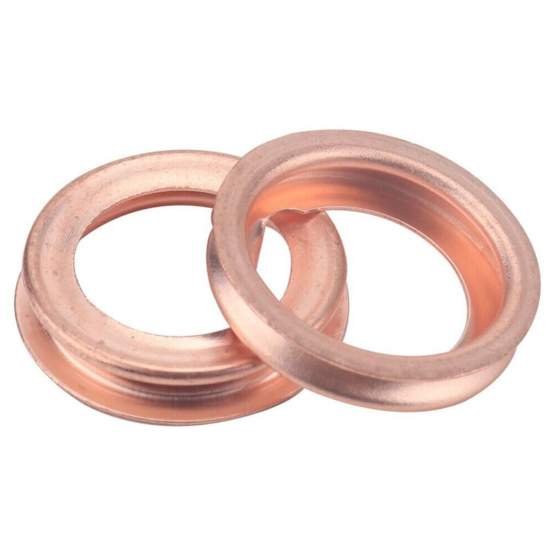 100pcs Oil Drain Plug Crush Washers Gaskets Fit For Nissan Altima GTR