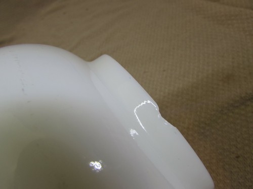 Fire King ware bowl for Sunbeam # 5 Mixer - Picture 5 of 11