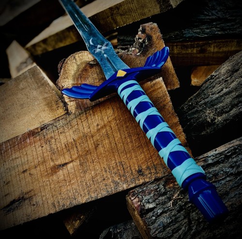 New Legend Of Zelda Replica Sword Hand Forged Viking Master Sword - Link's Sword - Picture 4 of 5