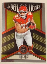 TRAVIS KELCE UNDER THE LIGHTS Silver 2023 Panini Legacy Football Card CHIEFS