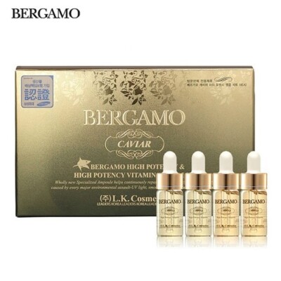 BERGAMO Caviar Ampoule 4EA Set High Potency Vitamin Ampoule Set K-Beauty Korea