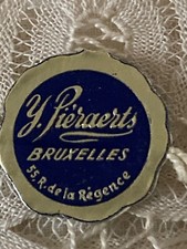 Brussells Belgium Lace Tea Table Cloth  34" X 34" Vintage NWT White Signed