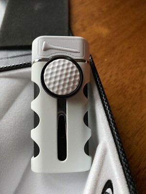 Vector CADDIE Golf Cigar Single Jet Lighter - White - New