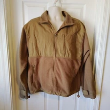 Men's MIL-TEC Army Style Fleece Sweater Cold Weather Jacket XL