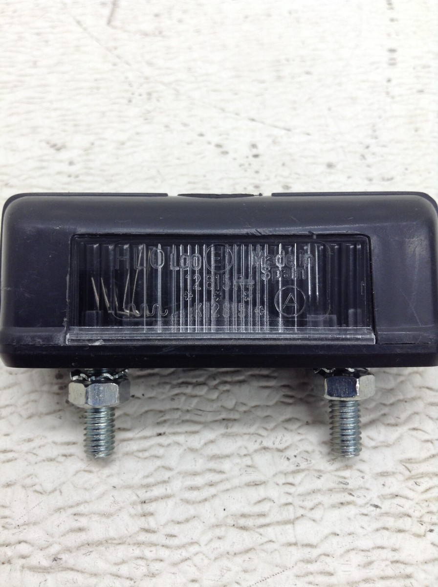 Hella 12815R4 License Plate Light K12815 New (TSC) | eBay