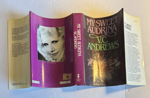 My Sweet Audrina VC Andrews HCDJ True 1st Printing Good Pocket 1982 - Picture 7 of 8