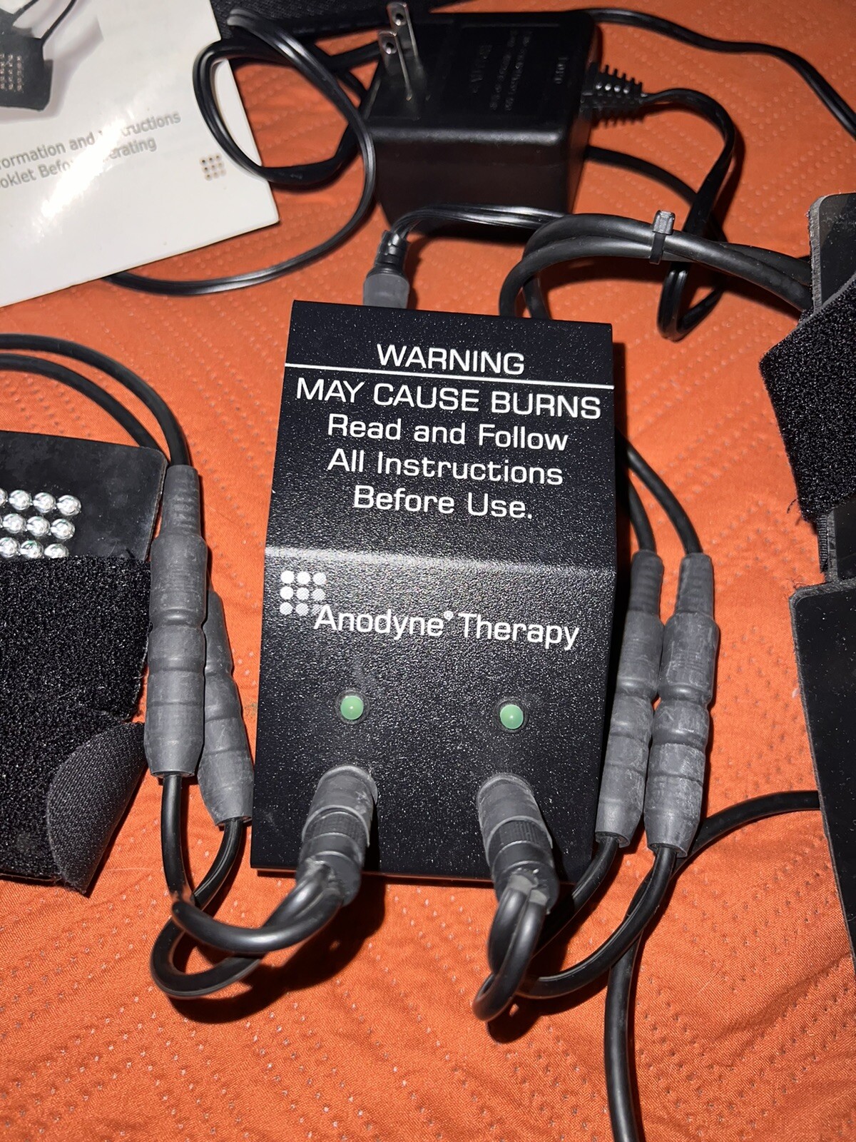 Anodyne Infrared Light Model 120 Home Therapy System Working W/Manual