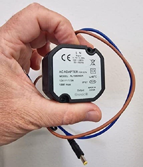 Alimentatore 12V 1.5A IP67 Per Telecamere - Trasformatore Esterno Impermeabile Per Videosorveglianza - Foto 10