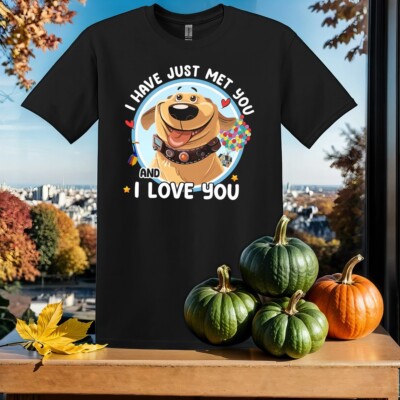 Disney Pixar Up Cute Dug I Have T-Shirt T Shirt Herren Damen Unisex Tshirt SY307
