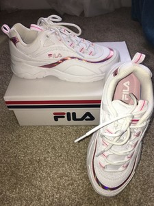 fila chunky ray holographic