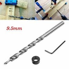 Twist Step Drill Bit Set for Kreg Pocket Hole Drill Jig Guide 3/8inch(9.5mm)