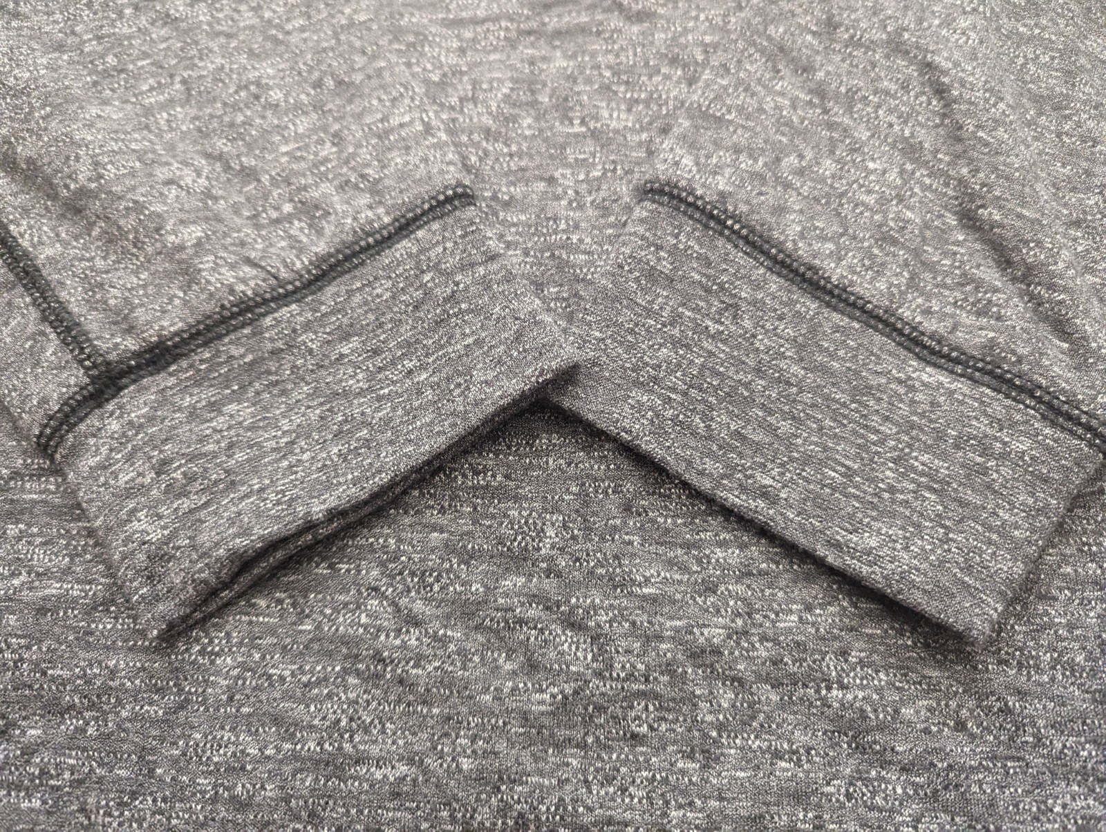 American Eagle Mens Super Soft Henley Long Sleeve Shirt Gray XLT