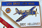 Lions Club Pins - 6th SERIES WWII ERA PLANES — photo 3