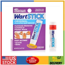 WartStick Maximum Strength Salicylic Acid Solid-Stick Common and Plantar Wart...