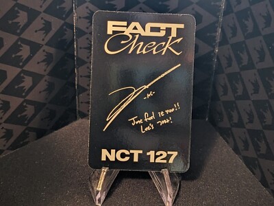 NCT127  target FACT CHECK トレカ ヘチャン Haechan NCT 127 Fact Check Target Ver Photo card PC | eBay