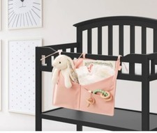 Jujube Pink Nursery Organizer For Diaper Changing Tables And Baby Room New