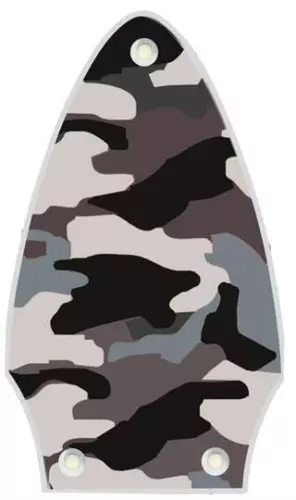Truss Rod Cover Graphic compatible with Gibson Flying V Guitar Camouflage Urban