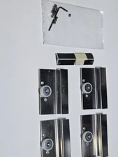 Hanger Bracket Clamp Bar Glass Roller Assembly