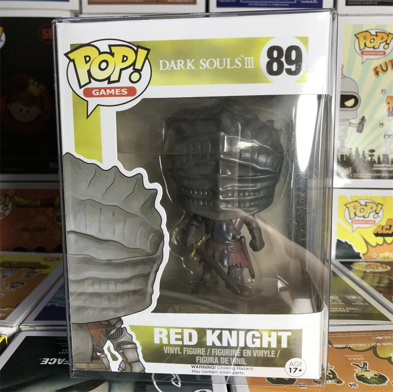 En Oferta Figura Juegos Pop Dark Souls 3 Caballero Rojo #89 Bóveda Retirado Raro Con Protector