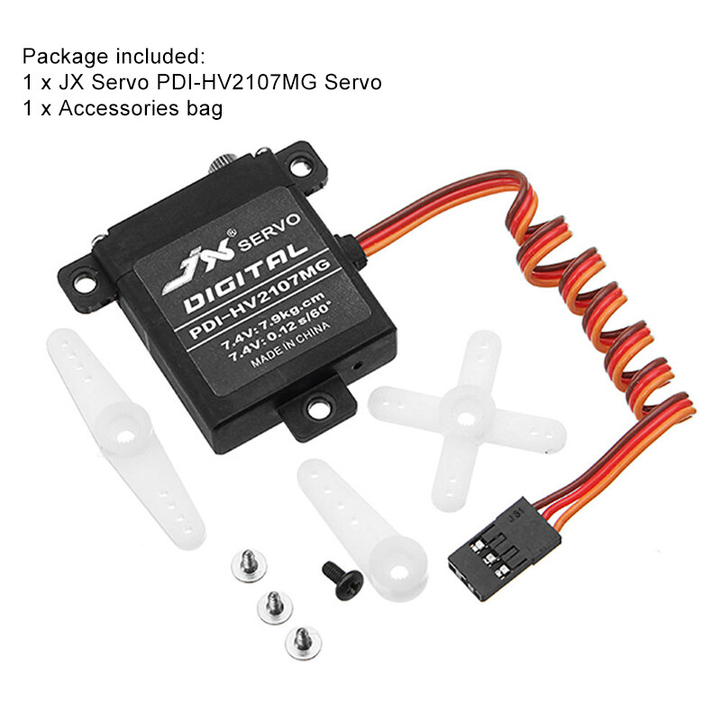 2x 25KG Digital Servomotor - Metallgetriebe, Wasserdicht IP66, 3.7-7.2V, Für RC-Modelle, Roboter & Arduino-Projekte