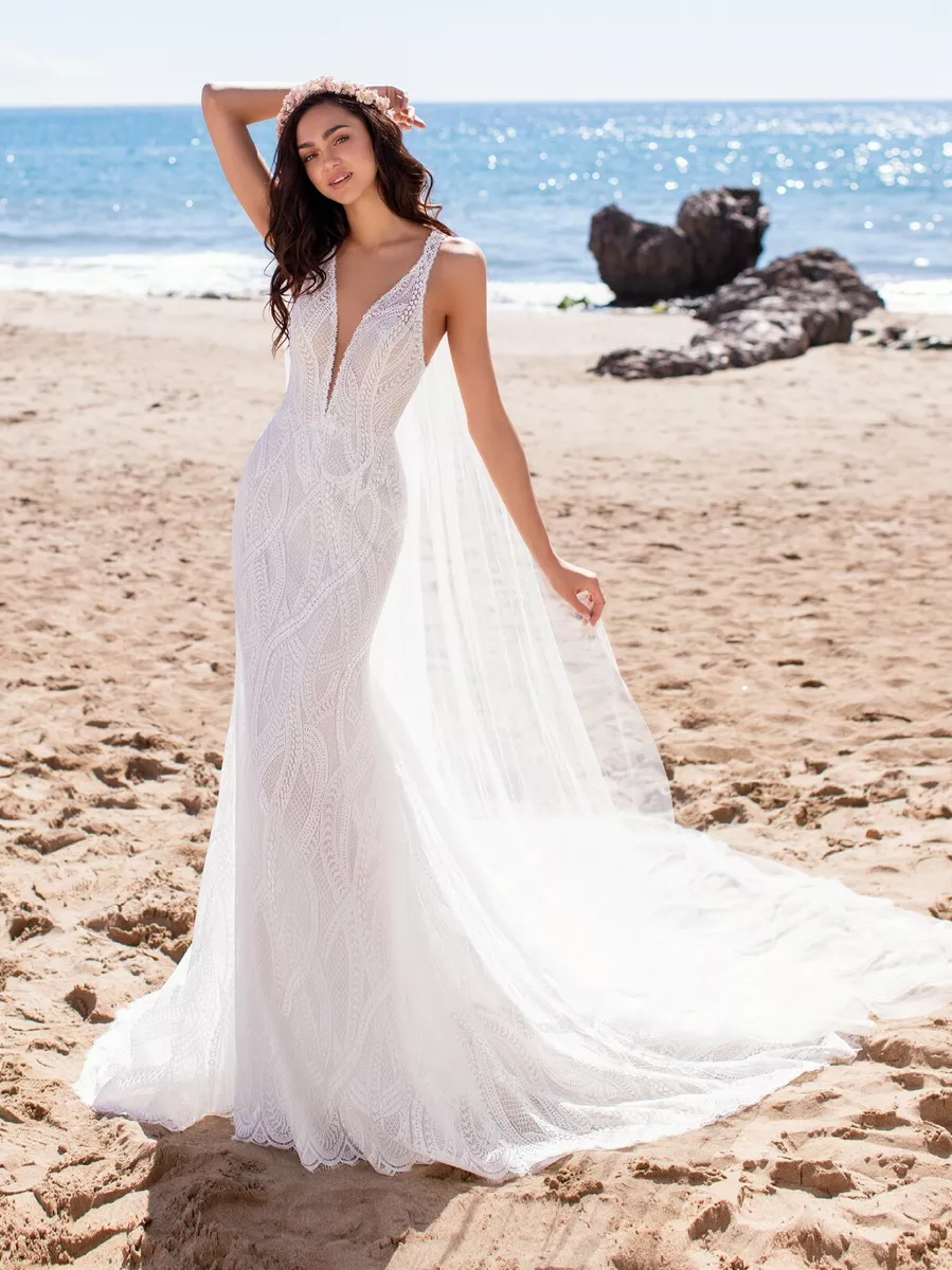 Pronovias crystal wedding clearance dress