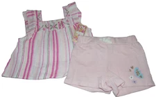 ~NWT Girls BTWEEN & DOT & ZAZZ Flower/Striped Outfit! Size 2T Super Cute FS:)~