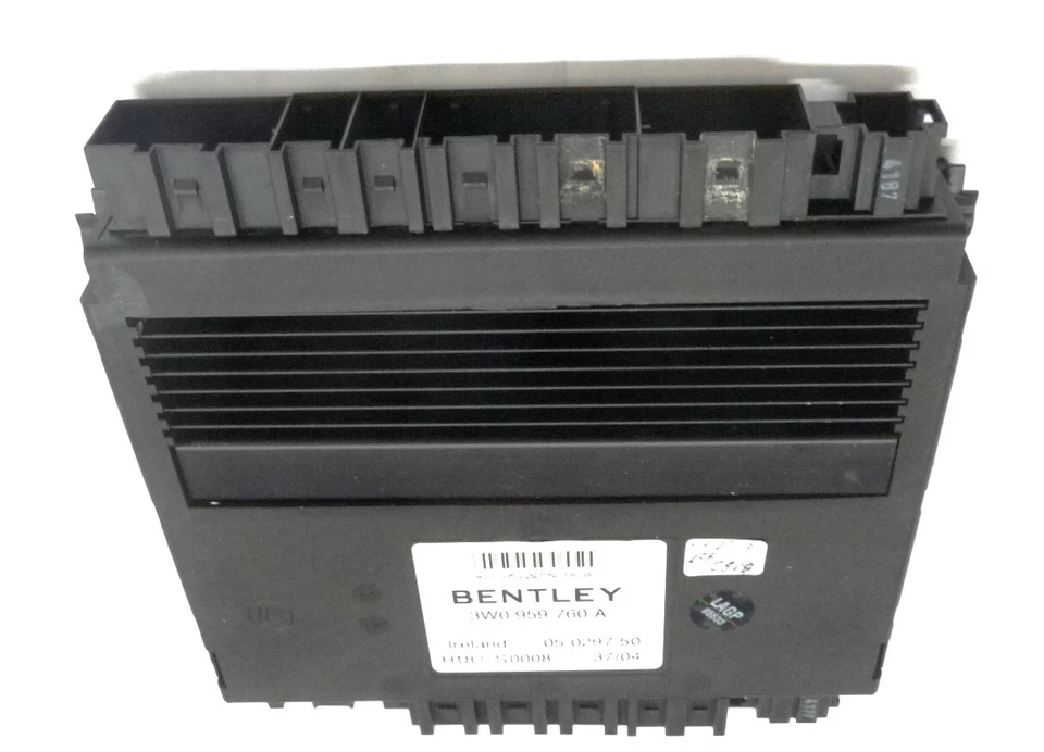 Módulo de control de asiento delantero izquierdo Bentley Continental GT 2003-2010 3W0959760A OE A1 Foto 3 de 4