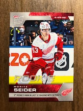 MORITZ SEIDER 2021-22 Topps Now Stickers ROOKIE #443 (Print Run #/686) - Wings