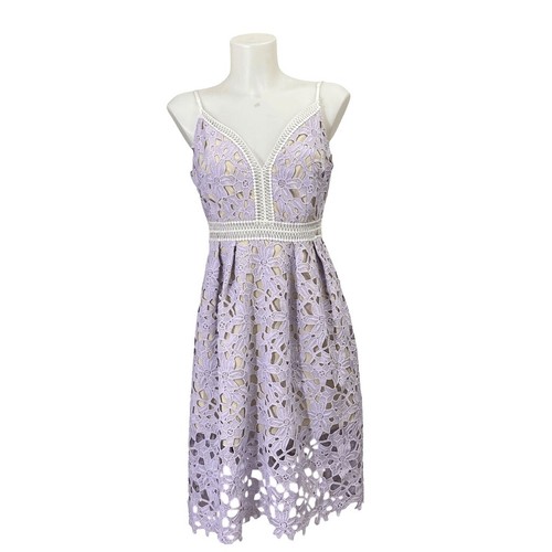 AQUA Soutache V Neck Dress 3B 2419- | eBay